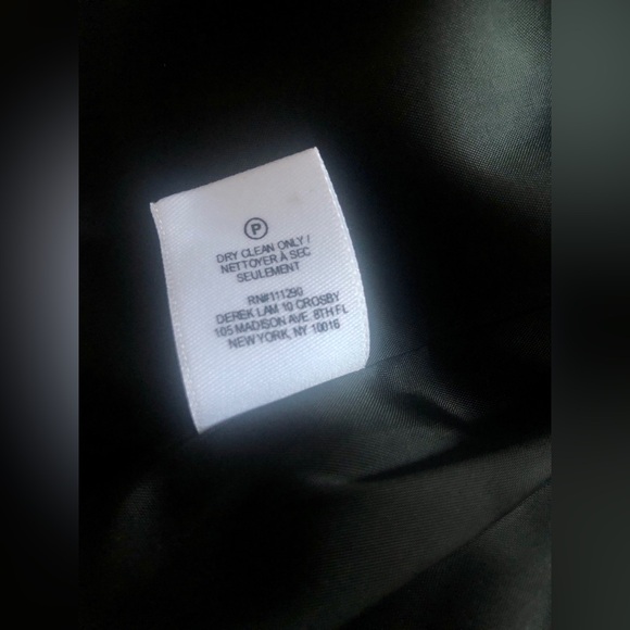 DEREK LAM 10 CROSBY Patch Pocket Blazer in Black - Picture 7 of 7